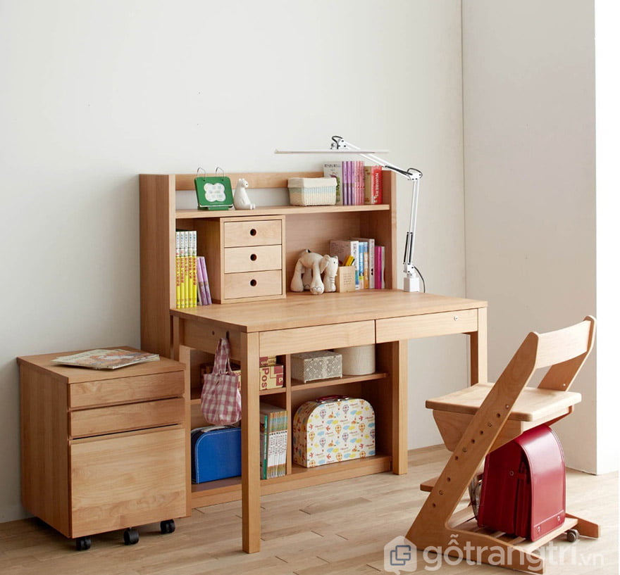 Bàn học trẻ em bằng gỗ