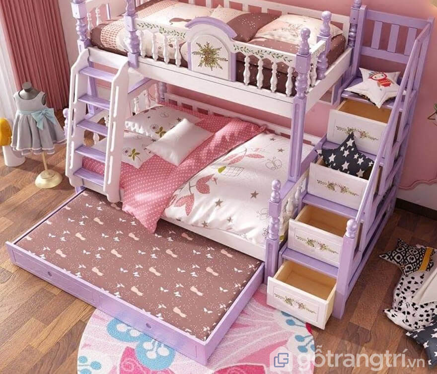 CÓ NÊN CHỌN GIƯỜNG TẦNG TRẺ EM CÓ CẦU TRƯỢT KHÔNG? — GỖ TRANG TRÍ GIƯỜNG TẦNG TRẺ EM CÓ CẦU TRƯỢT