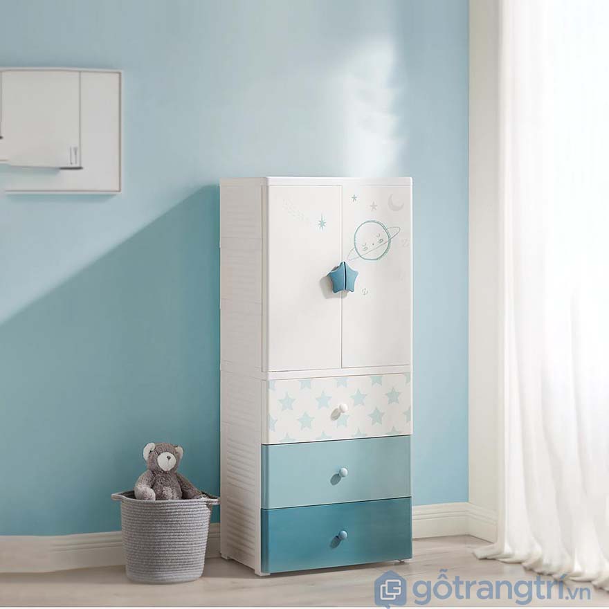 Tủ nhựa đựng đồ cho bé