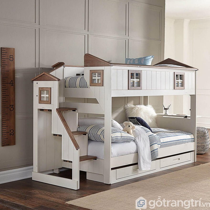 Giường tầng MDF