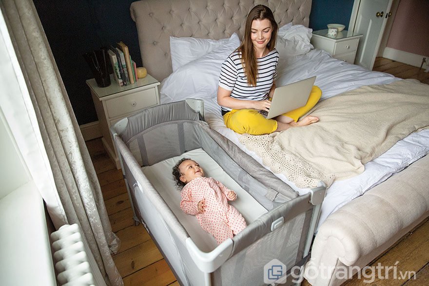 GỢI Ý MẸ NHỮNG MẪU CŨI 1 TẦNG CỰC ĐẸP CHO BÉ YÊU — GỖ TRANG TRÍ CŨI 1 TẦNG CHO BÉ
