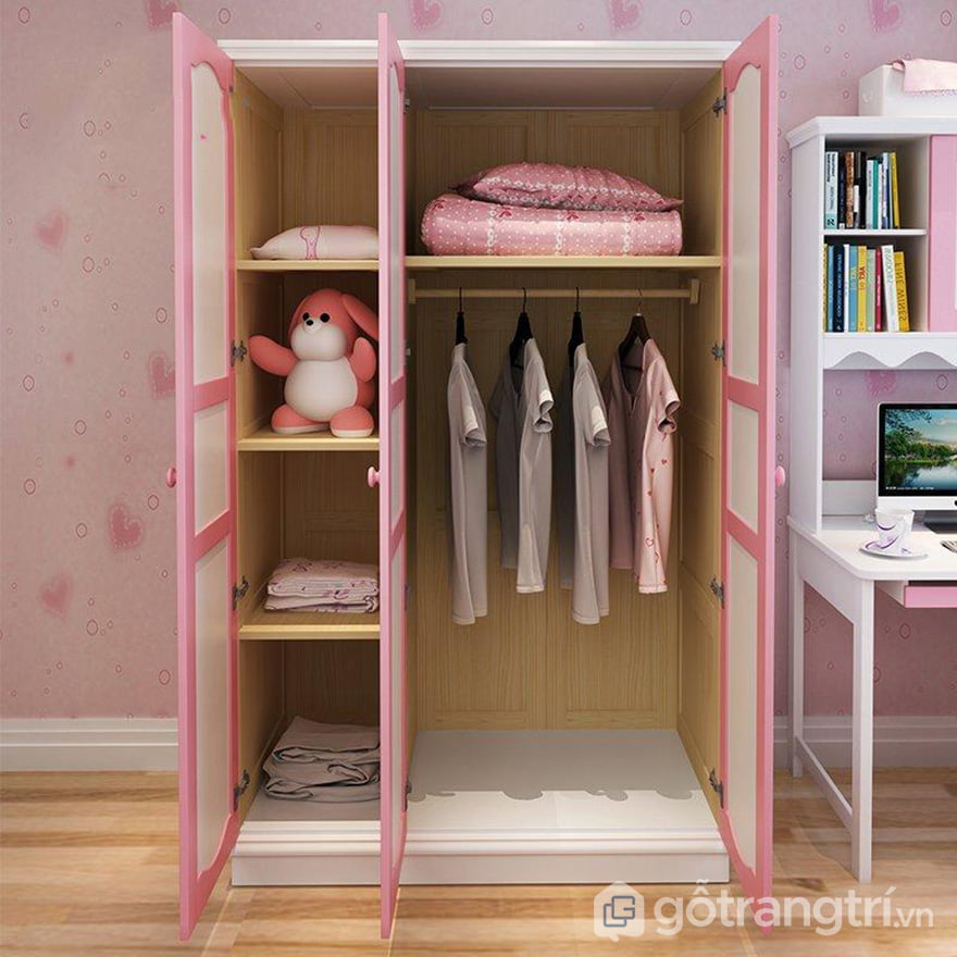 Tủ gỗ nhỏ đựng đồ cho phòng ngủ tiện nghi | Gỗ Trang Trí tủ gỗ nhỏ đựng đồ