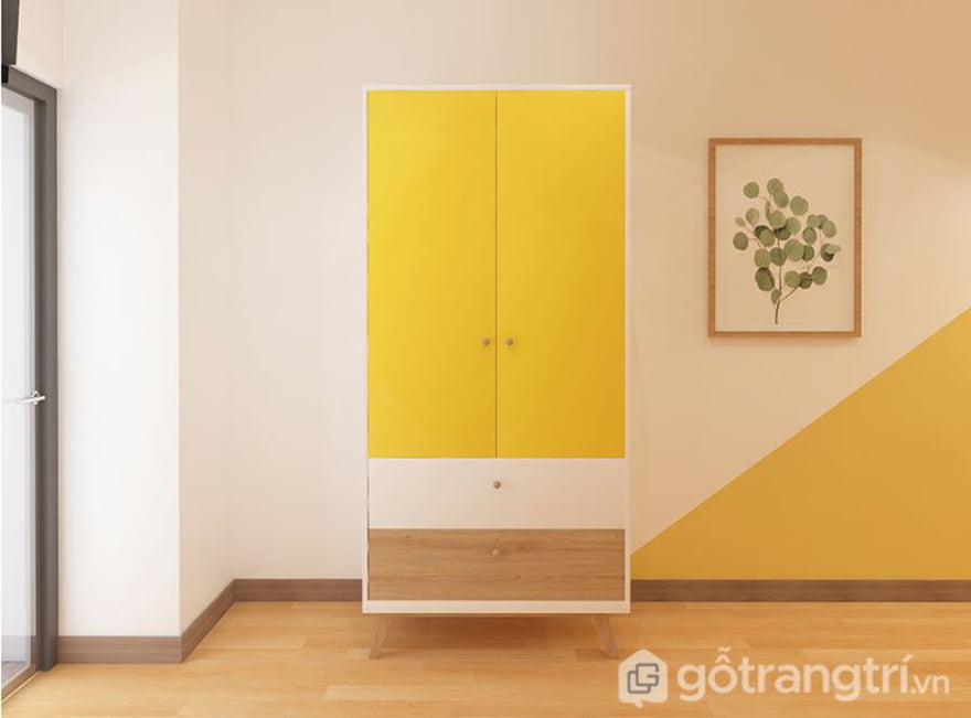 Tủ gỗ nhỏ đựng đồ cho phòng ngủ tiện nghi | Gỗ Trang Trí tủ gỗ nhỏ đựng đồ