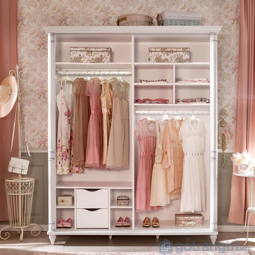 Những mẫu tủ quần áo trẻ em bằng gỗ cực đẹp, chất lượng | Gỗ Trang Trí Tủ quần áo trẻ em bằng gỗ