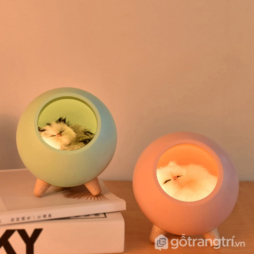 Đèn ngủ để bàn dễ thương được các bạn nhỏ rất yêu thích