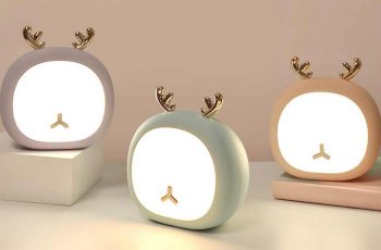 Đèn ngủ để bàn dễ thương thổi bừng sức sống