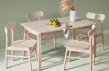 mẫu bàn ăn đẹp bằng gỗ