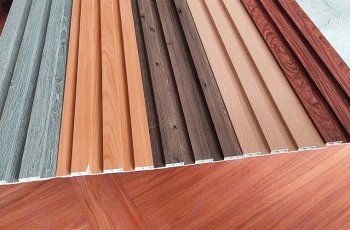 vật liệu gỗ nhựa ốp tường