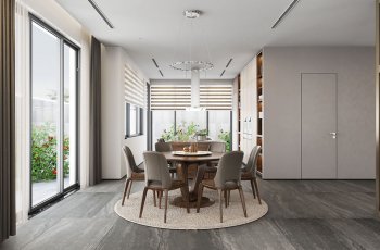 Vì sao bàn ăn tròn gỗ ngày càng được ưa chuộng?