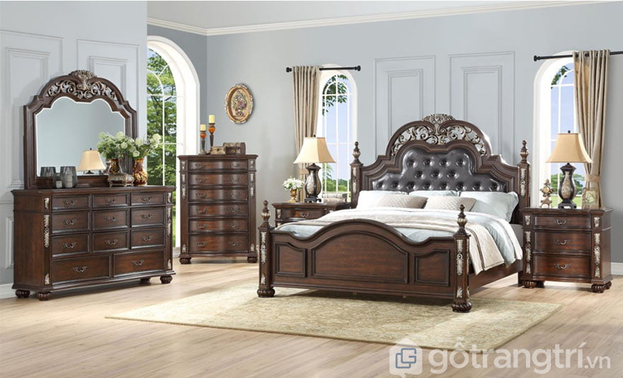 Trang trí phòng ngủ theo phong cách cổ điển