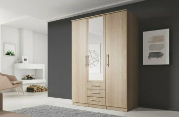 giá tủ gỗ 3 buồng