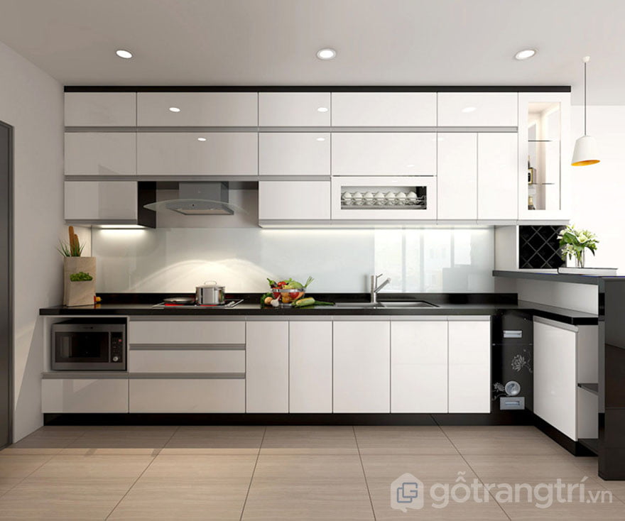 Đừng bỏ lỡ các mẫu nhà bếp nhỏ đẹp đơn giản siêu hot | Gỗ Trang Trí mẫu nhà bếp nhỏ đẹp đơn giản