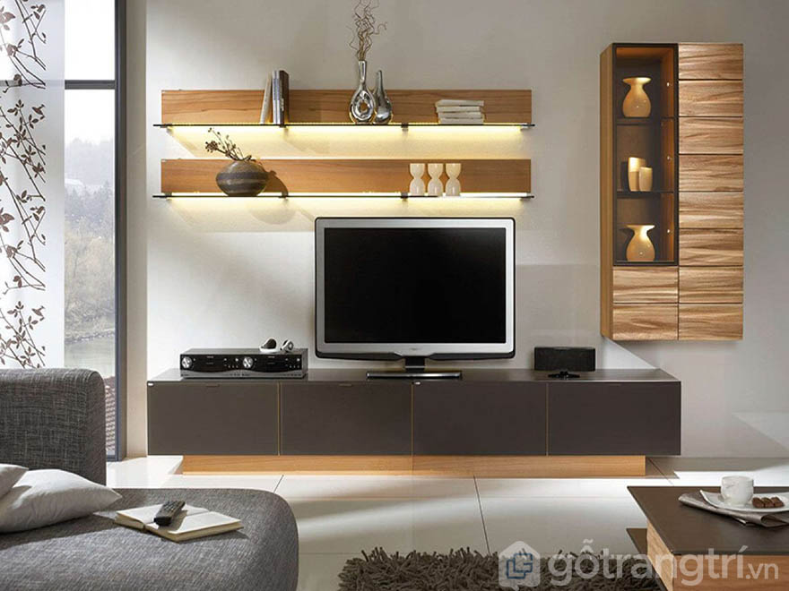 CÁCH CHỌN MẪU TỦ TIVI PHÒNG KHÁCH PHÙ HỢP VỚI NHÀ BẠN — GỖ TRANG TRÍ MẪU TỦ TIVI PHÒNG KHÁCH