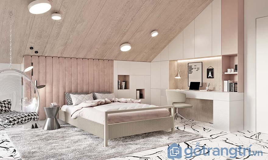 Gợi ý thiết kế phòng ngủ đẹp cho nữ xinh lung linh | Gỗ Trang Trí Phòng ngủ đẹp cho nữ xinh lung linh