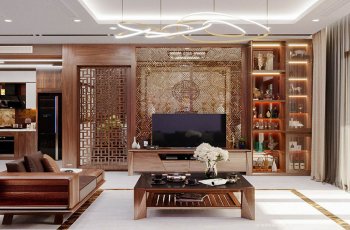 thiết kế nội thất gỗ tự nhiên