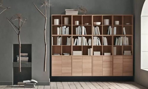 tủ đựng sách bằng gỗ