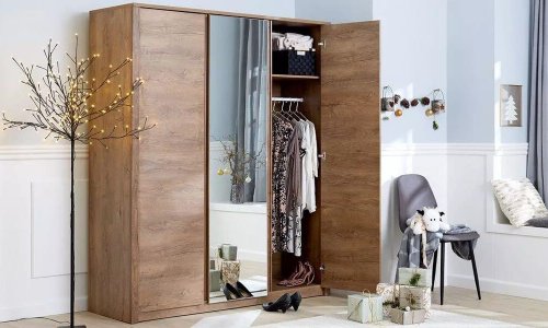 tủ quần áo gỗ MDF giá rẻ
