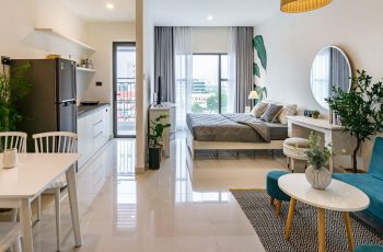 Cách bố trí căn hộ 50m2