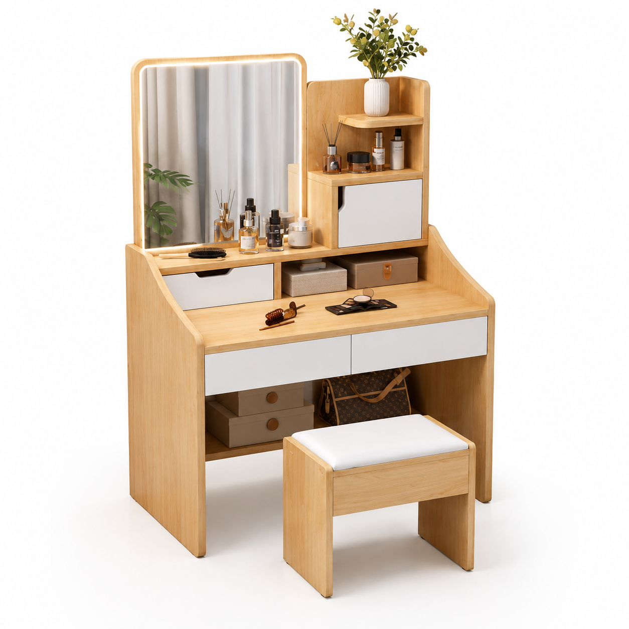 Bàn phấn trang điểm hiện đại GHS-41580