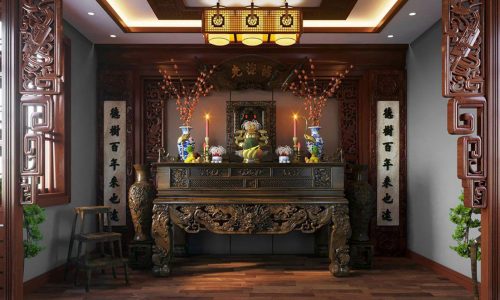 bàn thờ nhà chung cư