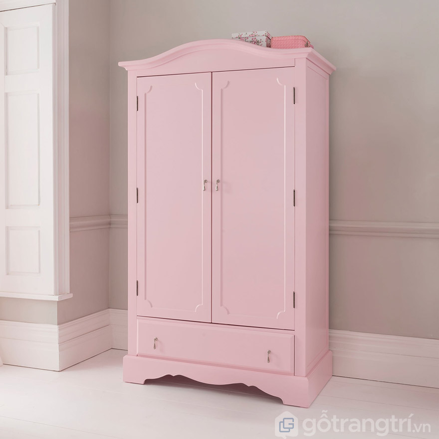 tủ quần áo màu hồng