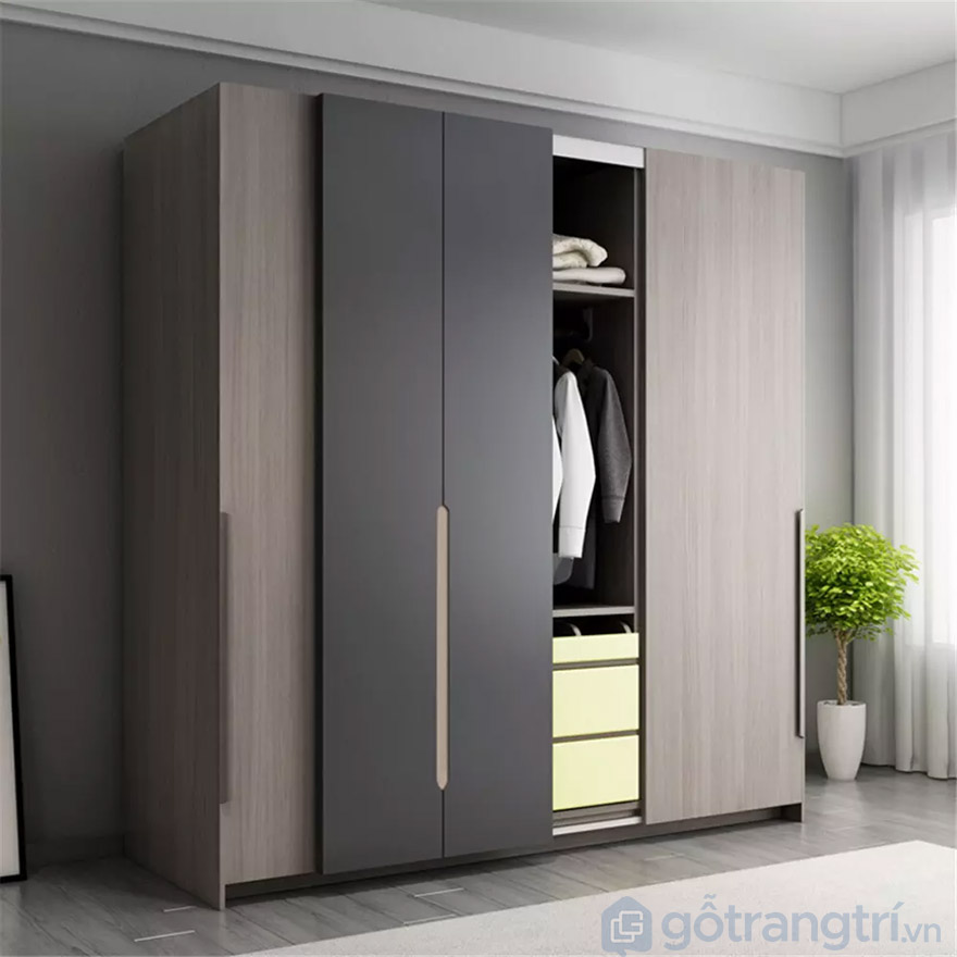 BẮT KỊP XU HƯỚNG VỚI 6 MẪU TỦ QUẦN ÁO 4 CÁNH KIỂU HÀN QUỐC SIÊU ĐẸP — GỖ TRANG TRÍ TỦ QUẦN ÁO 4 CÁNH KIỂU HÀN QUỐC