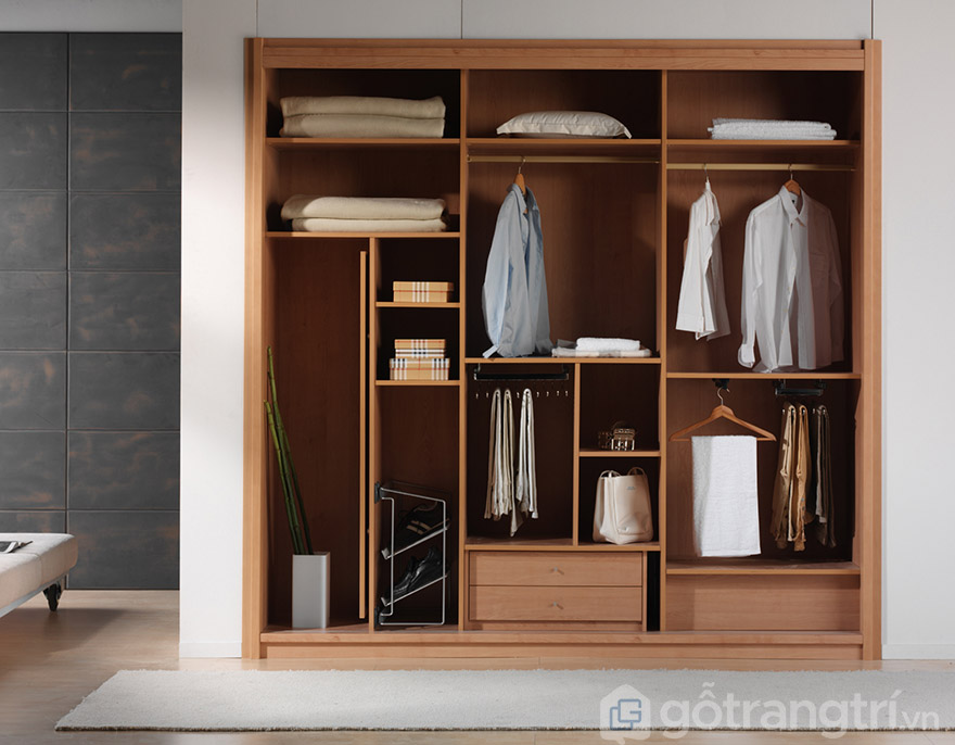 5 MẪU TỦ QUẦN ÁO ÂM TƯỜNG GỖ TỰ NHIÊN SANG TRỌNG, TỐI ƯU DIỆN TÍCH — GỖ TRANG TRÍ TỦ QUẦN ÁO ÂM TƯỜNG GỖ TỰ NHIÊN