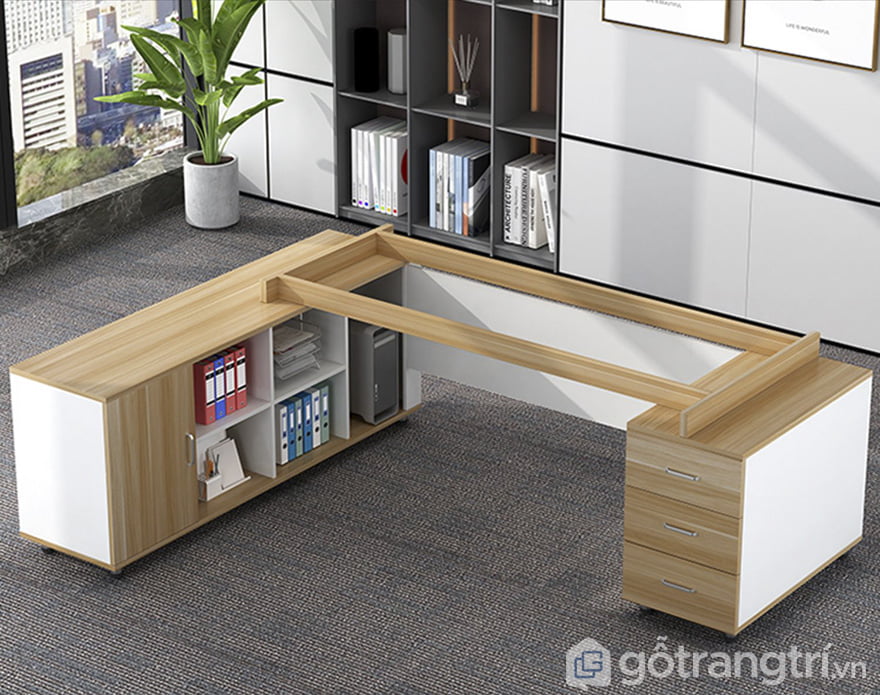 LỰA CHỌN BÀN GIÁM ĐỐC 1M4 CHO KHÔNG GIAN NHỎ GỌN — GỖ TRANG TRÍ BÀN GIÁM ĐỐC 1M4