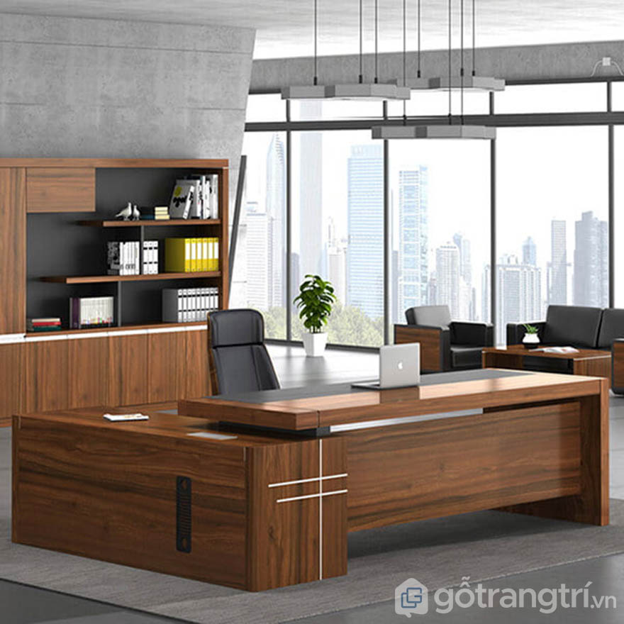 BÀN GIÁM ĐỐC SƠN PU - SỰ LỰA CHỌN HÀNG ĐẦU CHO NHÀ LÃNH ĐẠO — GỖ TRANG TRÍ BÀN GIÁM ĐỐC SƠN PU