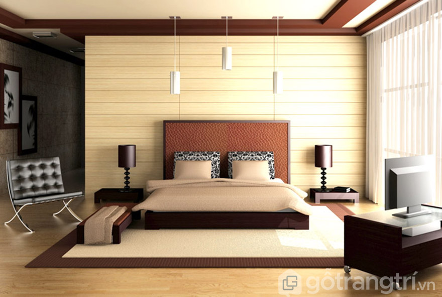 phòng ngủ tối giản kiểu Nhật