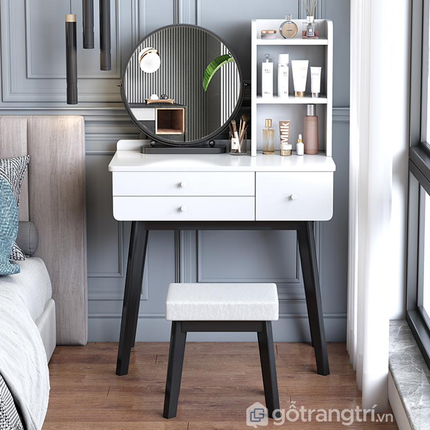 NGẮM NHÌN NHỮNG MẪU BÀN TRANG ĐIỂM 80CM ĐẸP NGẤT NGÂY — GỖ TRANG TRÍ BÀN TRANG ĐIỂM 80CM