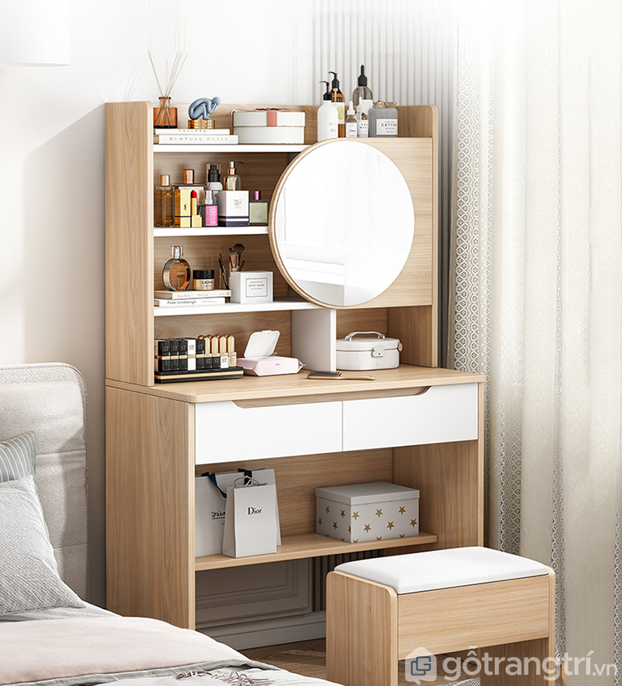 NGẮM NHÌN NHỮNG MẪU BÀN TRANG ĐIỂM 80CM ĐẸP NGẤT NGÂY — GỖ TRANG TRÍ BÀN TRANG ĐIỂM 80CM