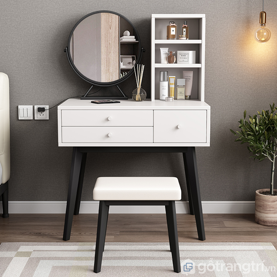 TỔNG HỢP MẪU BÀN TRANG ĐIỂM NHIỀU NGĂN ĐẸP ĐỐN TIM PHÁI NỮ — GỖ TRANG TRÍ BÀN TRANG ĐIỂM NHIỀU NGĂN