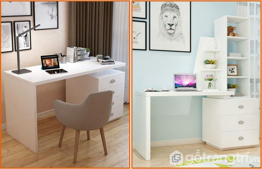 Bàn làm việc thông minh kết hợp giá sách GHS-41421