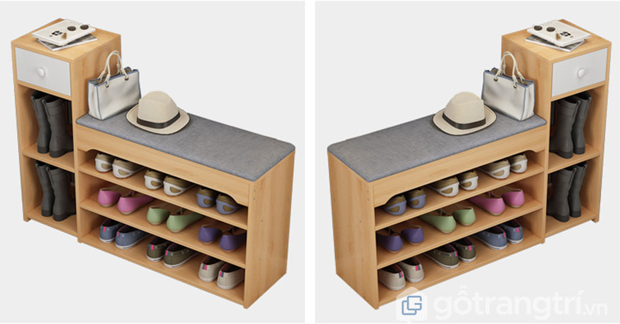 Tủ giày dép gỗ công nghiệp nhỏ gọn GHS-51531