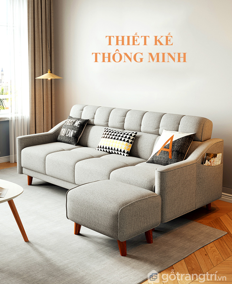 Sofa cổ điển thiết kế ngỏ gọn GHS-8392