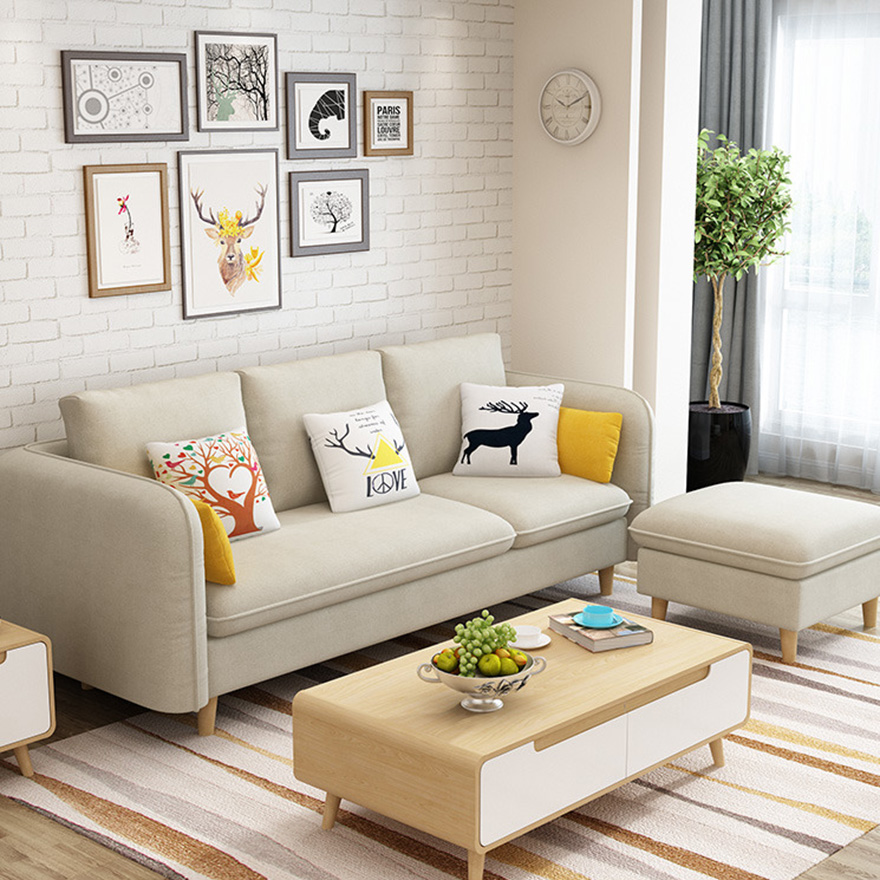 Ghế sofa phong cách Scandinavian GHS-8391