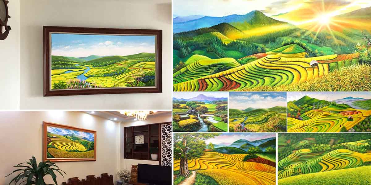 Chiêm Ngưỡng Những Mẫu Tranh Canvas Phong Cảnh đẹp, đáng Mua