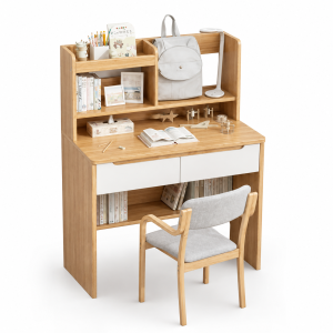 Bàn học 60cm gỗ công nghiệp liền giá GHS-41715