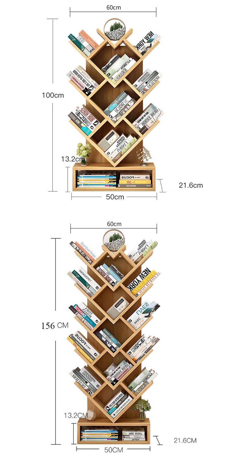 Kệ sách 5 tầng