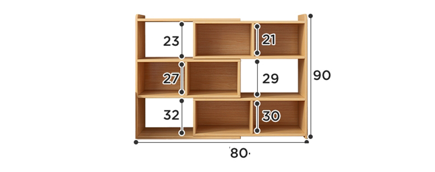 Kệ kẹp sách chuyển đổi linh hoạt GHS-2547