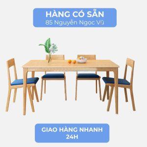 BÀN ĂN GIA ĐÌNH GỖ TỰ NHIÊN ĐẸP GHC-4724 &MDASH; GỖ TRANG TRÍ
