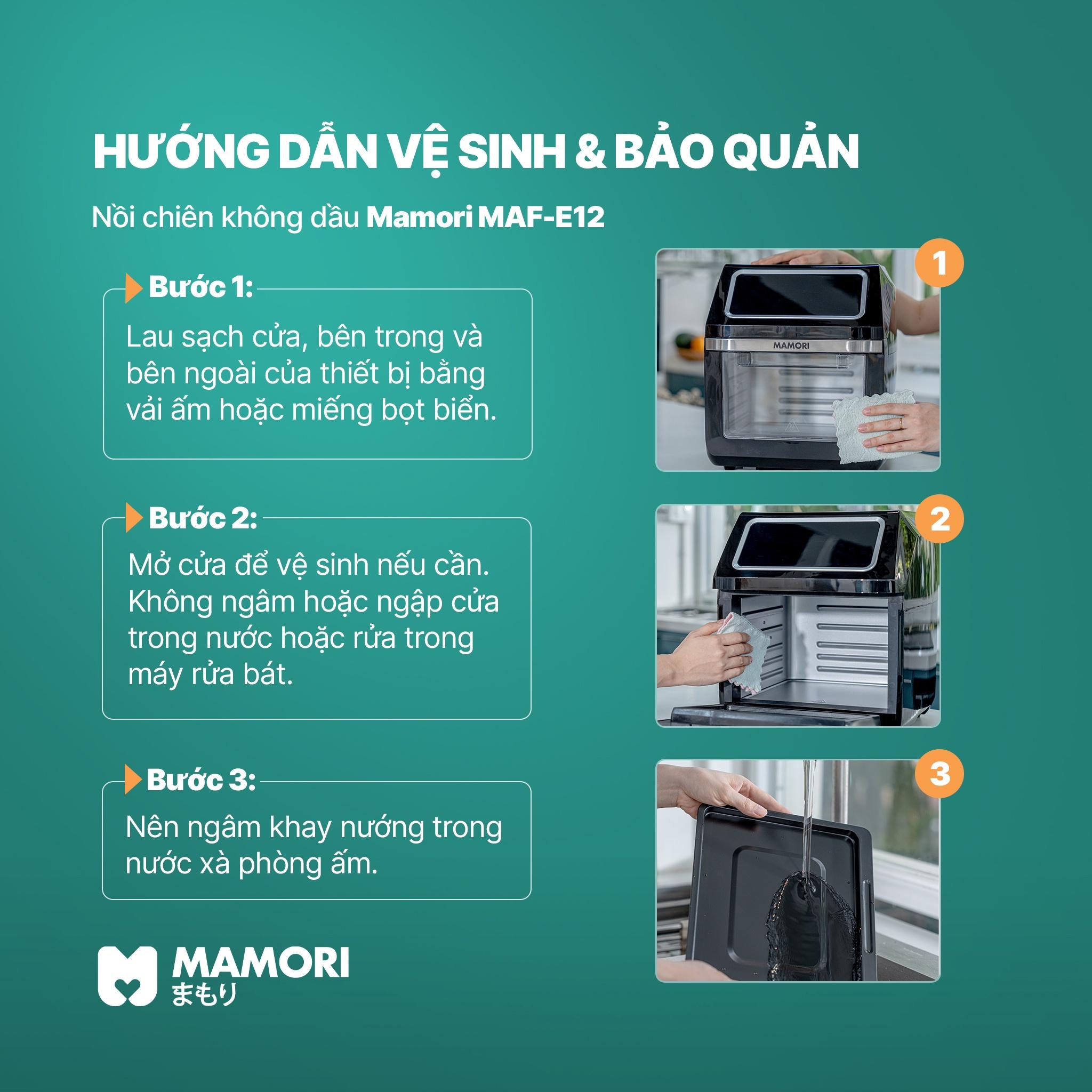 Nồi chiên không dầu Maf-E12 &#8211; Mamori GHX-432