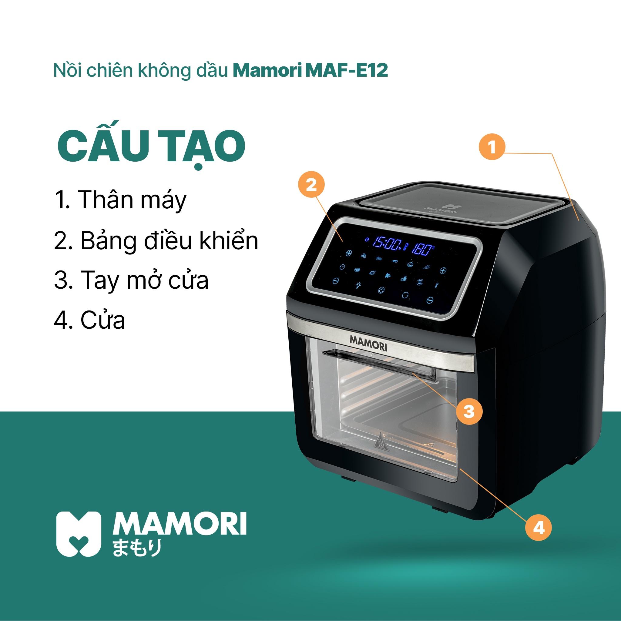 Nồi chiên không dầu Maf-E12 &#8211; Mamori GHX-432