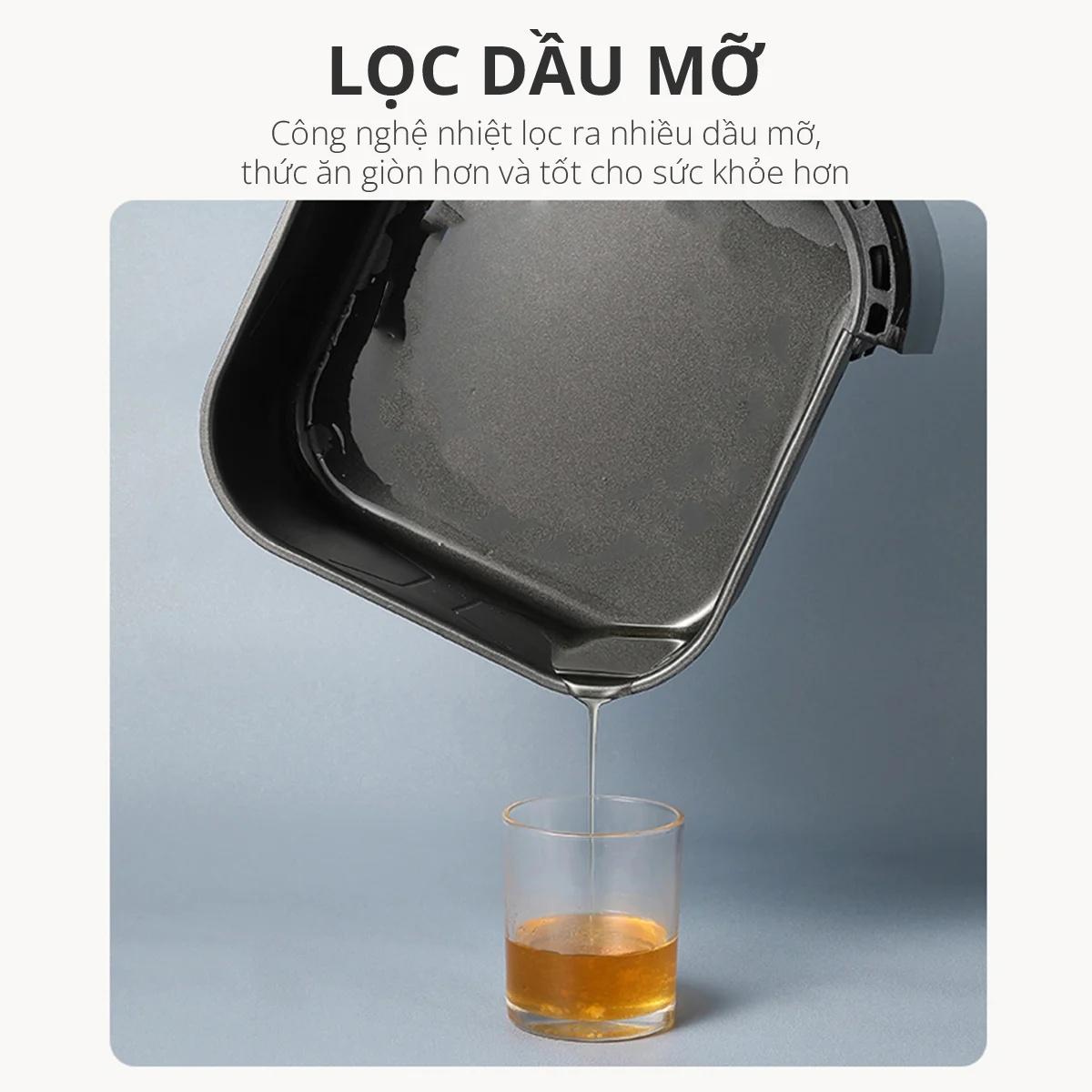 Nồi chiên điện 5L MISHIO MK220 &#8211; Chiên đều thực phẩm GHX-442