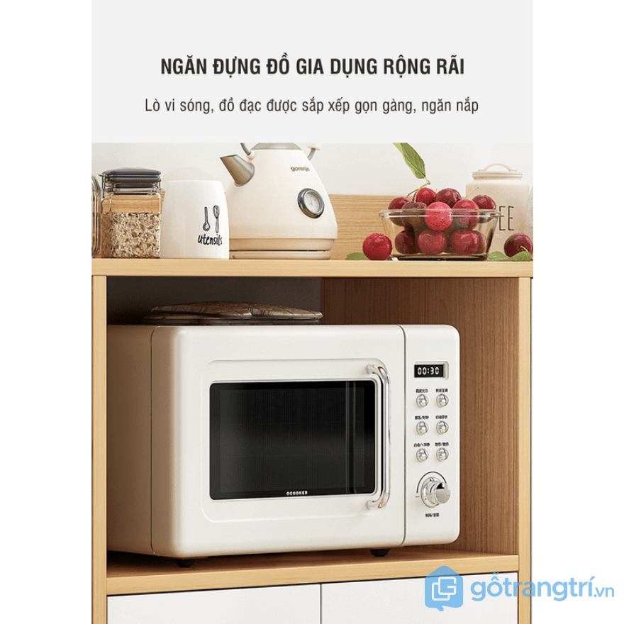 Kệ để lò vi sóng bằng gỗ GHY-1102