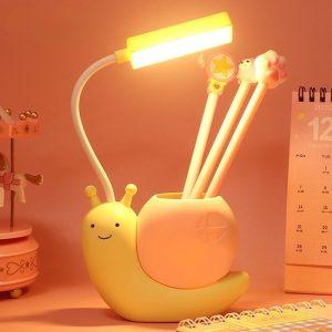 3_Đèn led để bàn làm việc ốc sên GHX-201