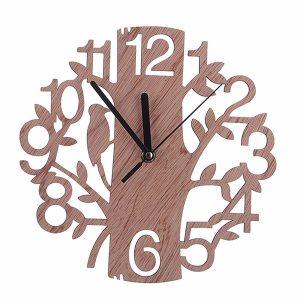 đồng hồ treo tường gỗ