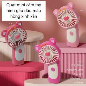 Quạt Mini cầm tay tích điện