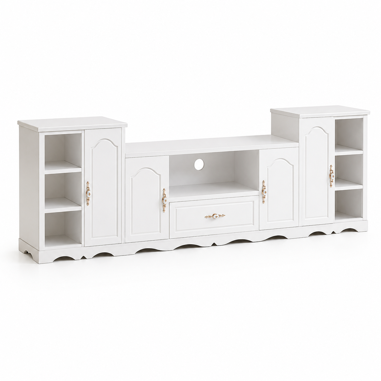 Kệ tủ gỗ để tivi thanh lịch hiện đại GHS-52123